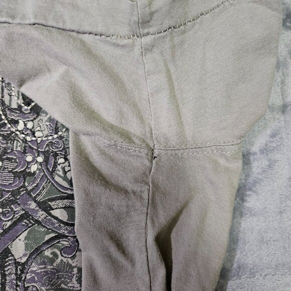 VINTAGE Y2K Modern Culture T-Shirt Angel Warrior Affliction Style Size XXL - Picture 10 of 11